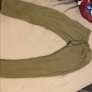 Gymshark small green pants